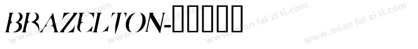 Brazelton字体转换