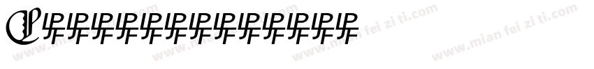 Capitals字体转换