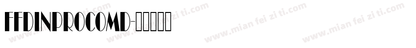 FFDINProComd字体转换