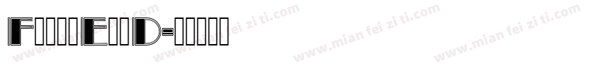 FetteEngD字体转换