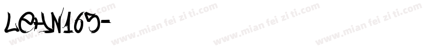 LEHN165字体转换