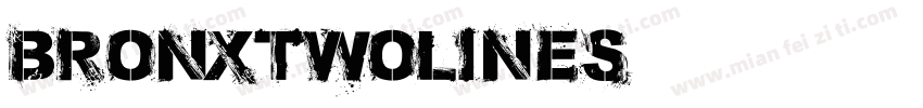 BronxTwoLines字体转换