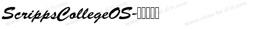ScrippsCollegeOS字体转换