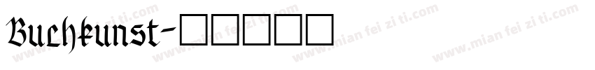 Buchkunst字体转换