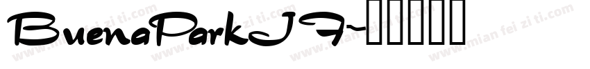 BuenaParkJF字体转换