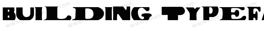 Building_Typeface字体转换