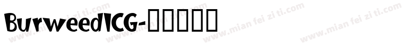 BurweedICG字体转换