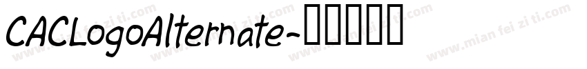 CACLogoAlternate字体转换