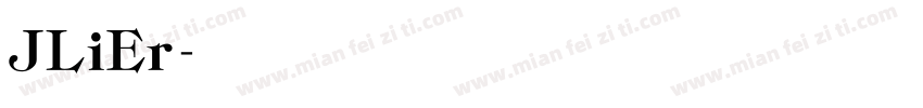 JLiEr字体转换