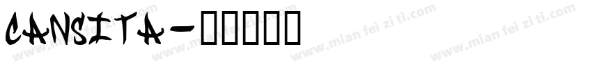cansita字体转换