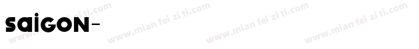 Saigon字体转换