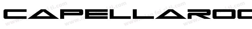 CapellaRockIiiBold-Ge4A字体转换