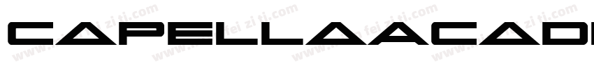CapellaAcademyRegular-8v3A字体转换