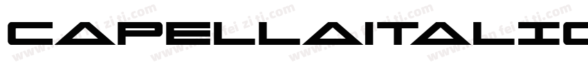 CapellaItalic-MDMP字体转换