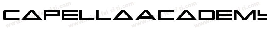 CapellaAcademyItalic-B4zn字体转换