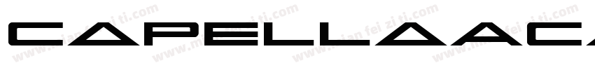 CapellaAcademyItalic-B4zn字体转换