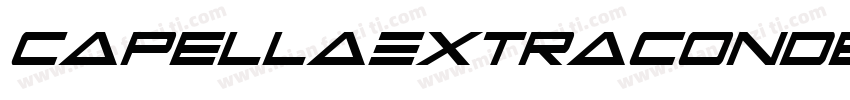 CapellaExtraCondensed-RR7E字体转换