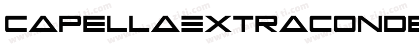 CapellaExtraCondensed-RR7E字体转换