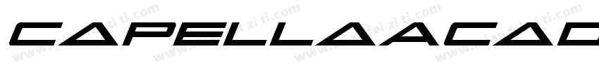 CapellaAcademyItalic-B4zn字体转换