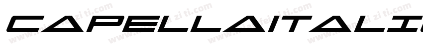 CapellaItalic-MDMP字体转换