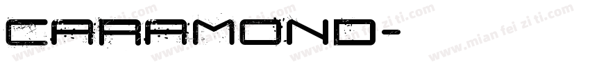 CARAMOND字体转换
