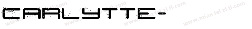 Carlytte字体转换
