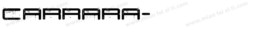 Carrara字体转换