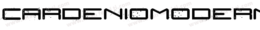 cardeniomodern字体转换