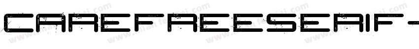 carefreeserif字体转换