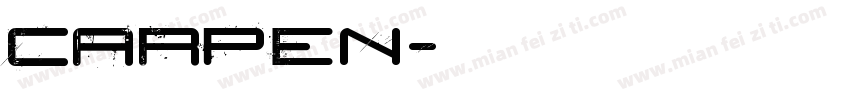 carpen字体转换
