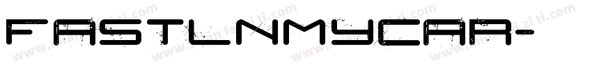 fastlnmycar字体转换