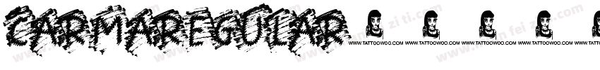 carmaregular字体转换
