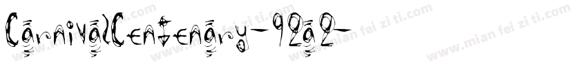 CarnivalCentenary-92a2字体转换