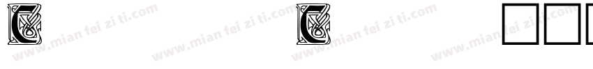 CarrickCaps字体转换