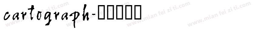 cartograph字体转换