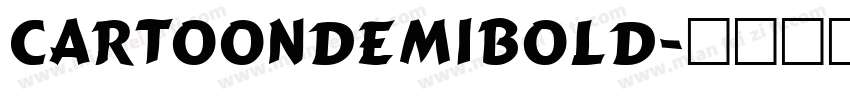 CartoonDemiBold字体转换