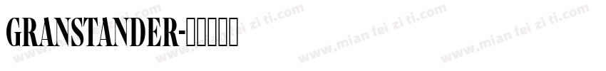 Granstander字体转换