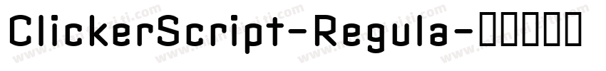 ClickerScript-Regula字体转换