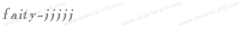 faity字体转换