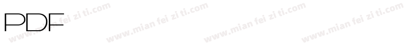 PDF嵌入字体字体转换
