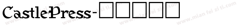 CastlePress字体转换