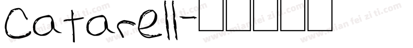 catarell字体转换