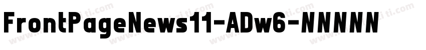 FrontPageNews11-ADw6字体转换