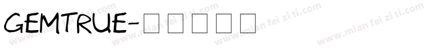 GEMTRUE字体转换