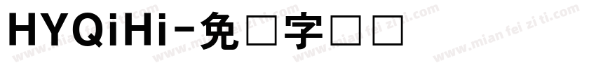 HYQiHi字体转换