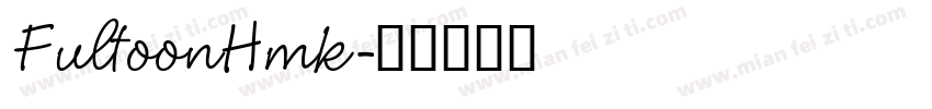 FultoonHmk字体转换