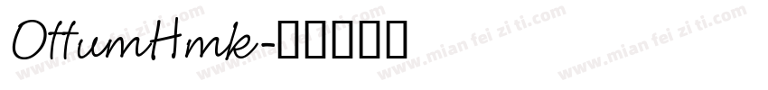 OttumHmk字体转换