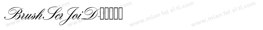 BrushScrJoiD字体转换
