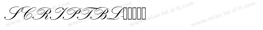 SCRIPTBL字体转换