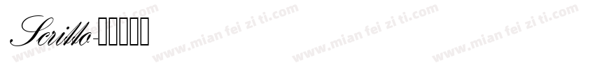 Scritto字体转换